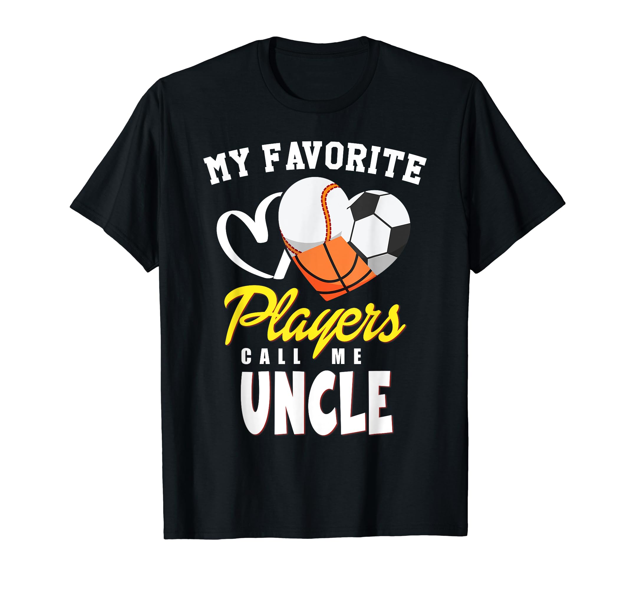 My Favorite Players Baseball Soccer T-Shirt - Custom Art Print Unisex