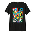 Soccer Game Team Coach Fans Free T-Shirt - Aesthetic Graphic for Adults