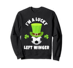 Left Wing Midfielders Im Lucky Sweatshirt - Custom Art Print for Adults