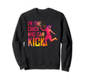 Soccer Funny Soccer Striker Sweatshirt - Trendy Graphic Unisex