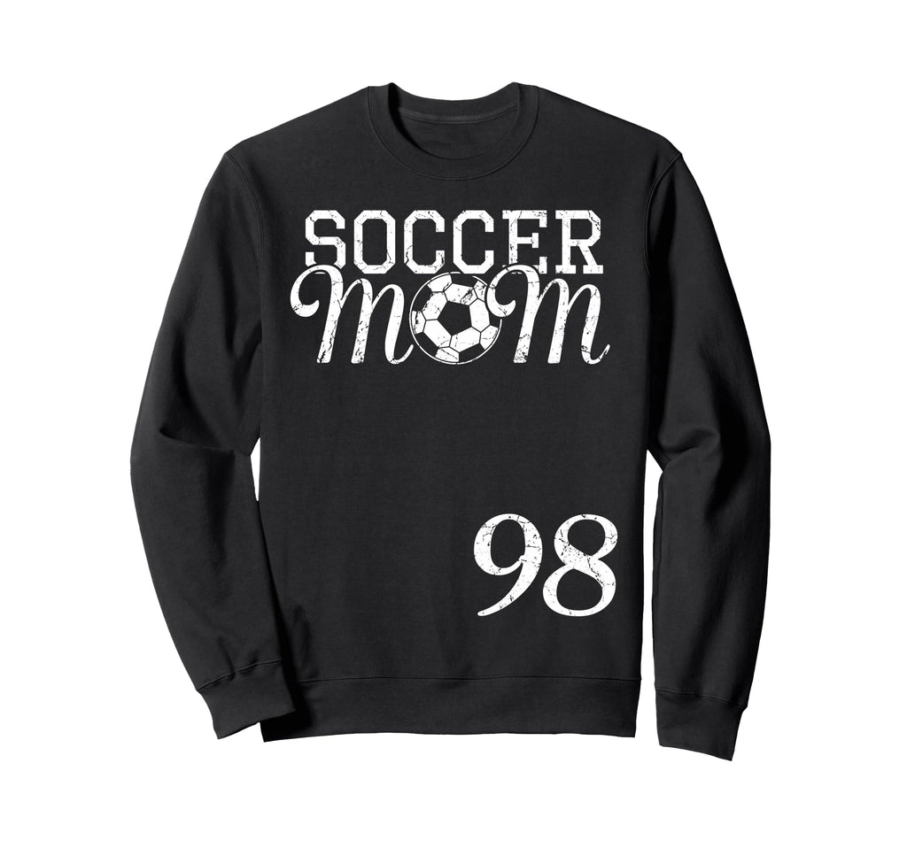 Soccer Mom Jersey Number 98 Sweatshirt - Aesthetic Graphic Men Women