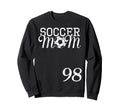 Soccer Mom Jersey Number 98 Sweatshirt - Aesthetic Graphic Men Women