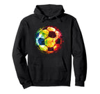 Soccer Ball Football Player And Fan Hoodie - Fun Novelty Design Unisex