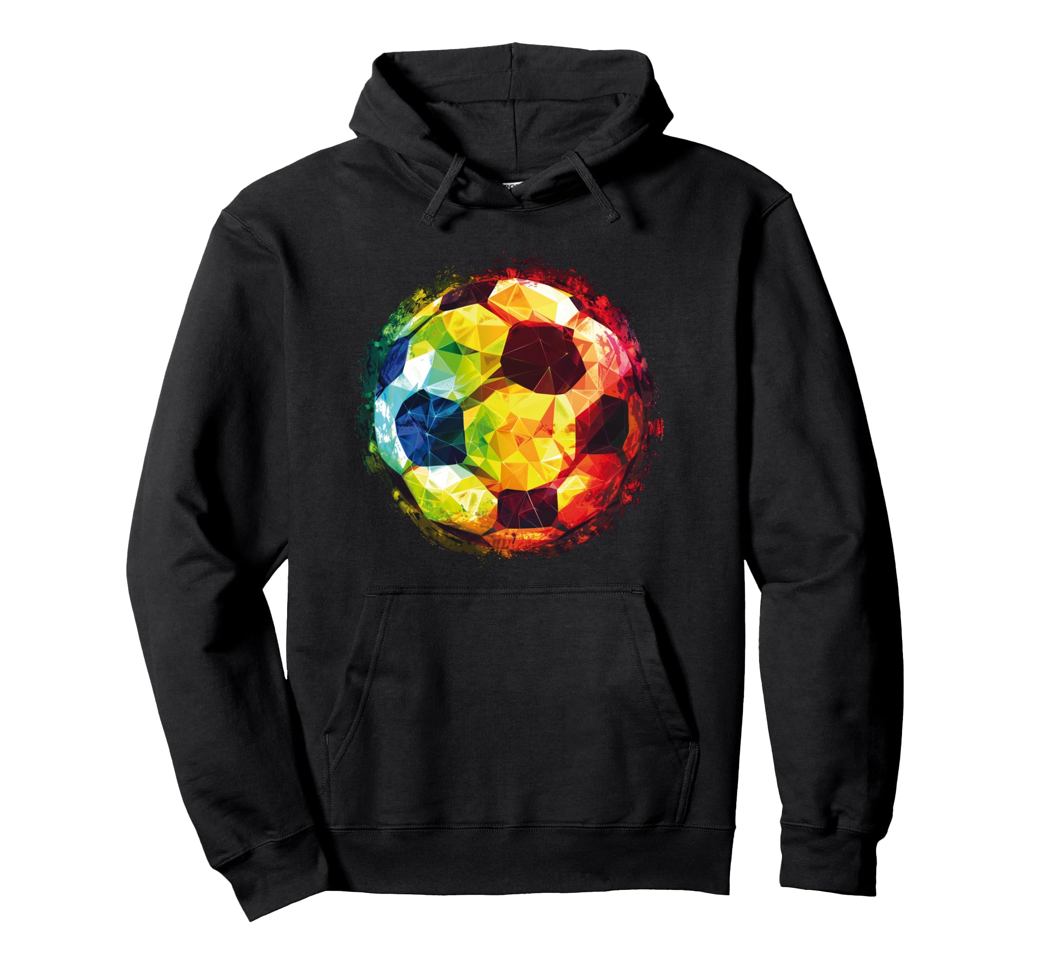 Soccer Ball Football Player And Fan Hoodie - Fun Novelty Design Unisex