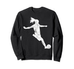 Soccer Player Gift Sweatshirt - Casual Everyday Wear Unisex