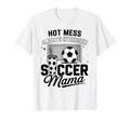 Hot Mess Mothers Day Always Stressed T-Shirt - Trendy Graphic Unisex