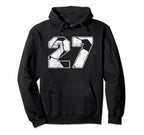 Soccer Player 27Th Birthday Football Born Hoodie - Graphic Print Men Women