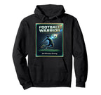 Football Warrior Soccer 90 Minutes Hoodie - Trendy Graphic for Adults