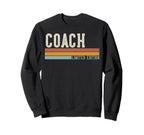 Coach Week Back To School Day Sweatshirt - Fun Novelty Design for Adults