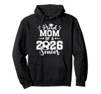 Proud Mom 2026 Senior Graduation Soccer Hoodie - Graphic Print Men Women