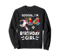 Goooal Im 14 I Building Blocks I 14Th Sweatshirt - Minimalist Print Unisex