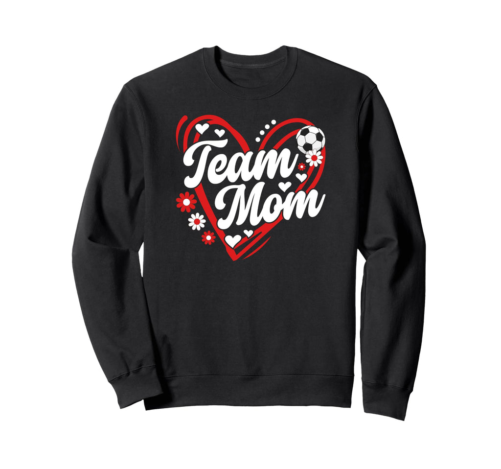 Soccer Team Mom Appreciation Sweatshirt - Casual Everyday Wear for Adults