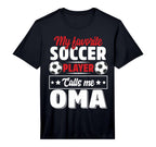 Mens My Favourite Football Player T-Shirt - Novelty Apparel Men Women