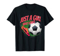 Just Who Loves Soccer Ball Cleats T-Shirt - Trendy Graphic Men Women