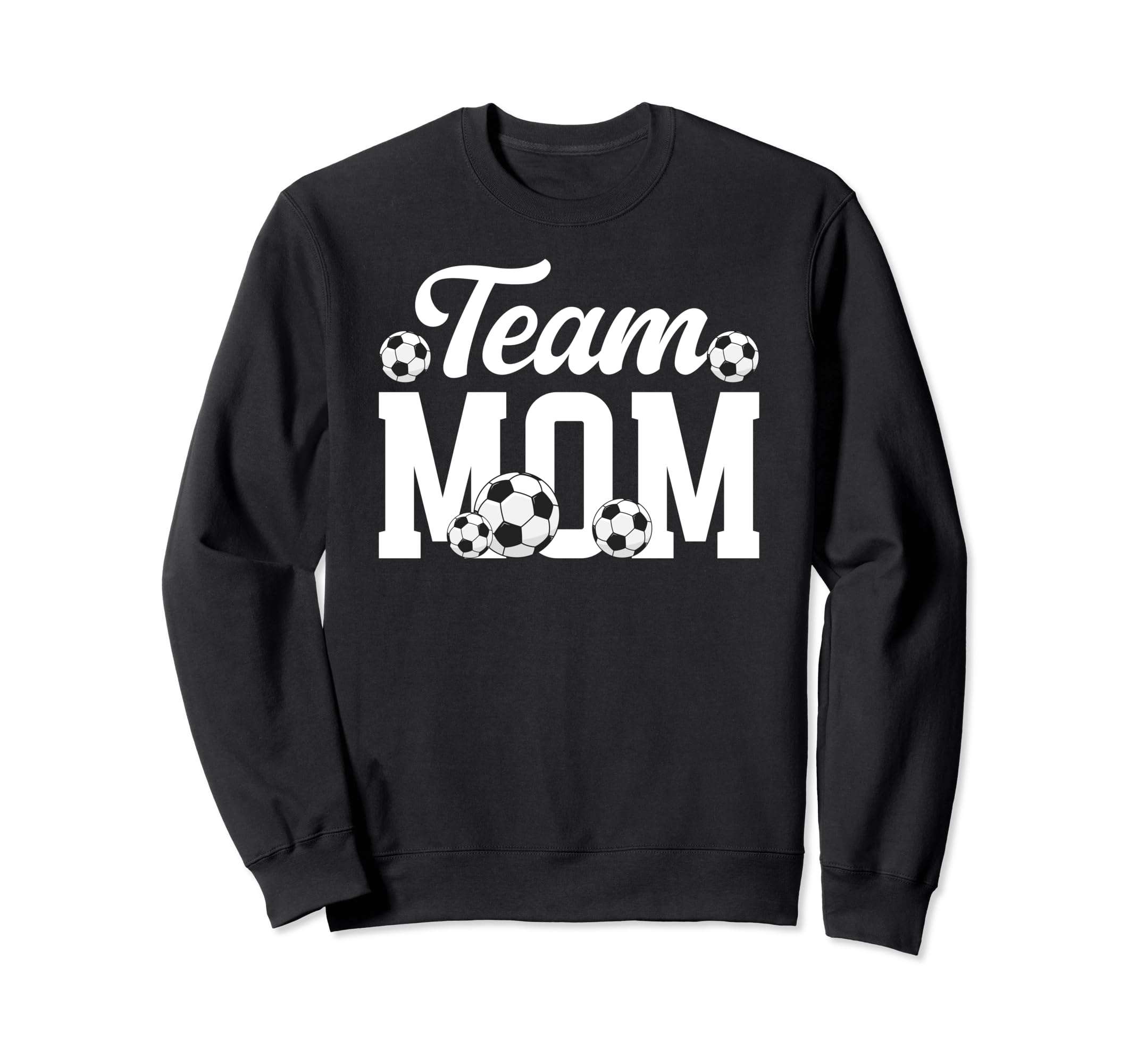 Soccer Team Mom Appreciation Soccer Sweatshirt - Minimalist Print Unisex