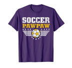 Soccer Pawpaw Funny Sports Players T-Shirt - Unique Graphic Men Women