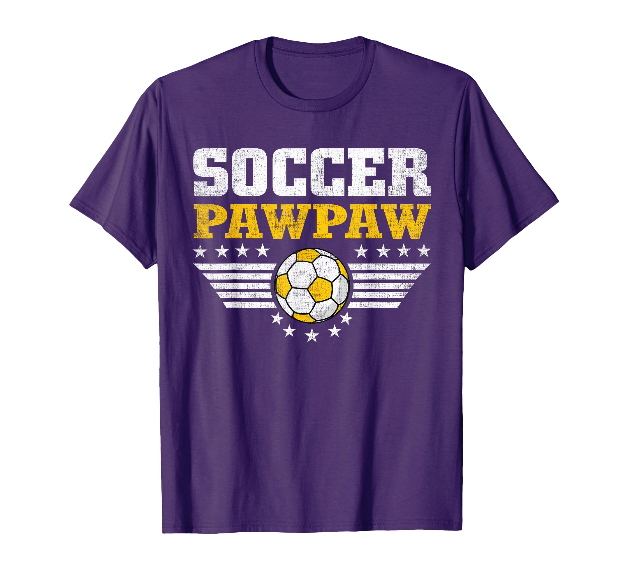 Soccer Pawpaw Funny Sports Players T-Shirt - Unique Graphic Men Women