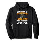 Hockey Goalkeeper Ice Hockey Goalie Hoodie - Novelty Apparel for Adults