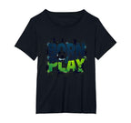 Born To Play Soccer Athlete T-Shirt - Fun Novelty Design for Adults