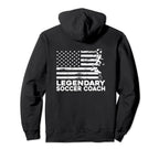 Soccer Coaching Training Trainer Hoodie - Minimalist Print for Adults