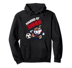 Powered Ramen Funny Ramen Bowl Kicking Hoodie - Novelty Apparel Men Women