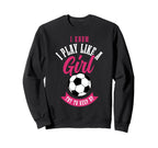 We Love Soccer Gifts Hoodie - Graphic Print for Adults
