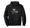 Energetic Soccer Player Heartbeat Pulse Hoodie - Unique Graphic for Adults