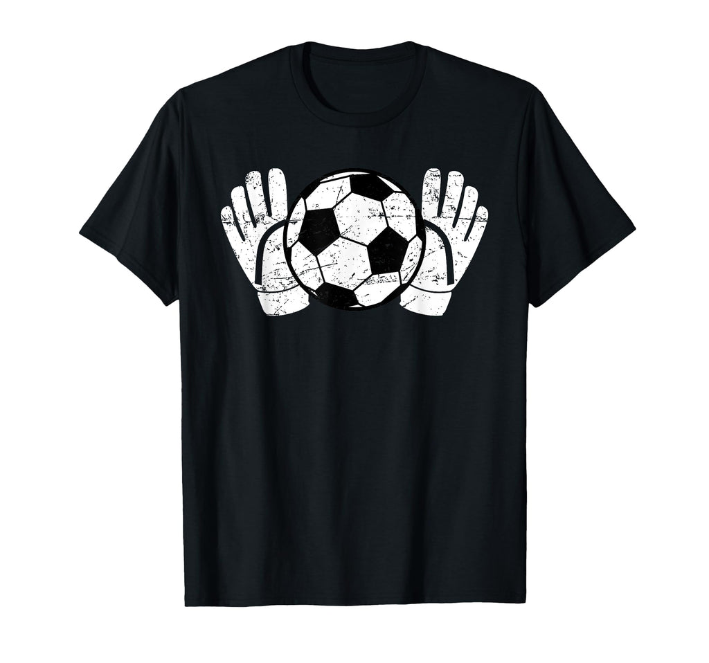 Soccer Goalkeeper Proud Soccer T-Shirt - Minimalist Print for Adults