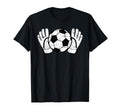 Soccer Goalkeeper Proud Soccer T-Shirt - Minimalist Print for Adults