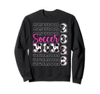 Soccer Senior Mom 2026 Soccer Sweatshirt - Fun Novelty Design Men Women