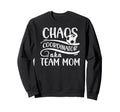 Chaos Coordinator Soccer Team Mom Sweatshirt - Minimalist Print Men Women
