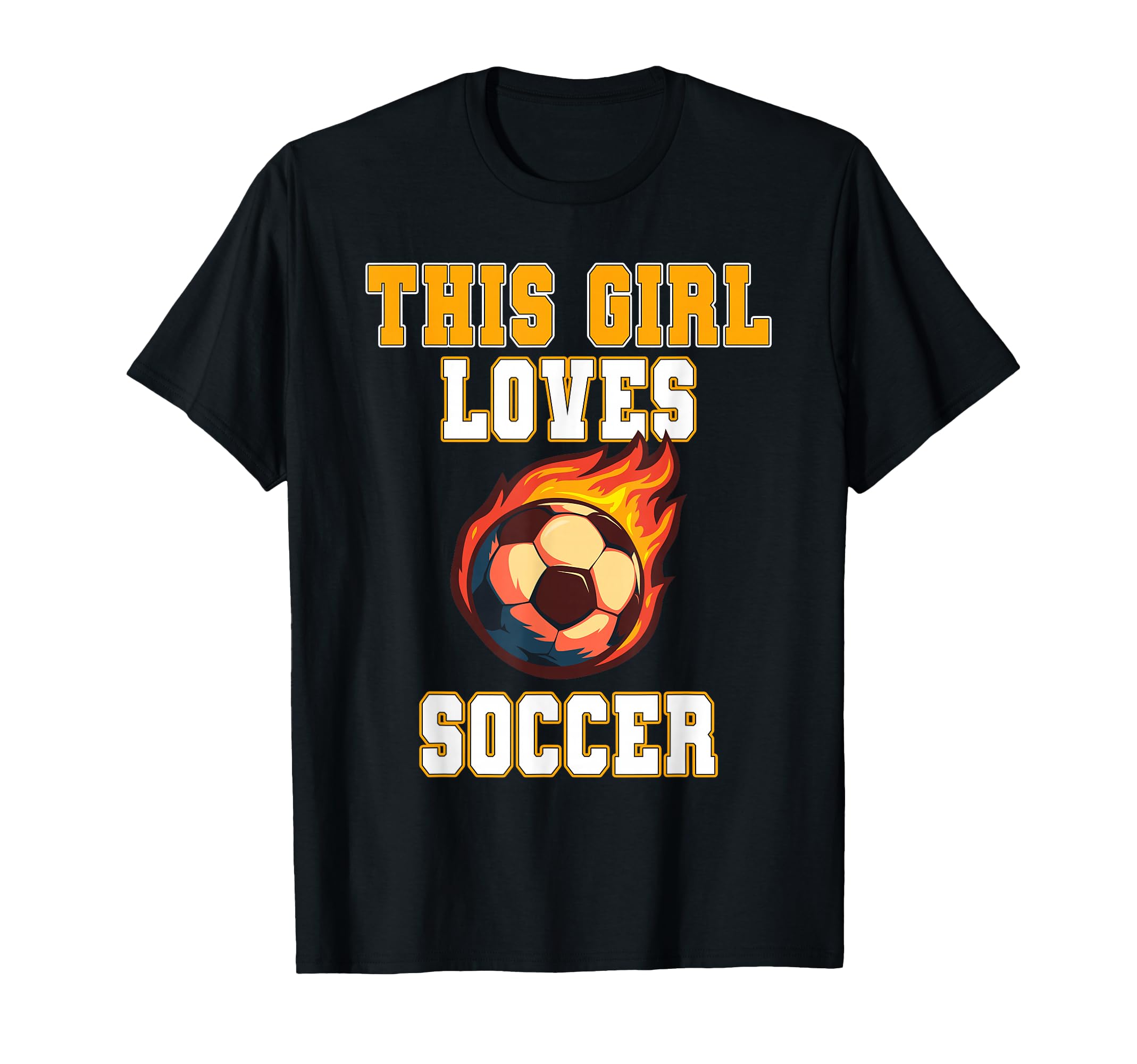 This Loves Soccer Game Day Female Soccer T-Shirt - Novelty Apparel Unisex