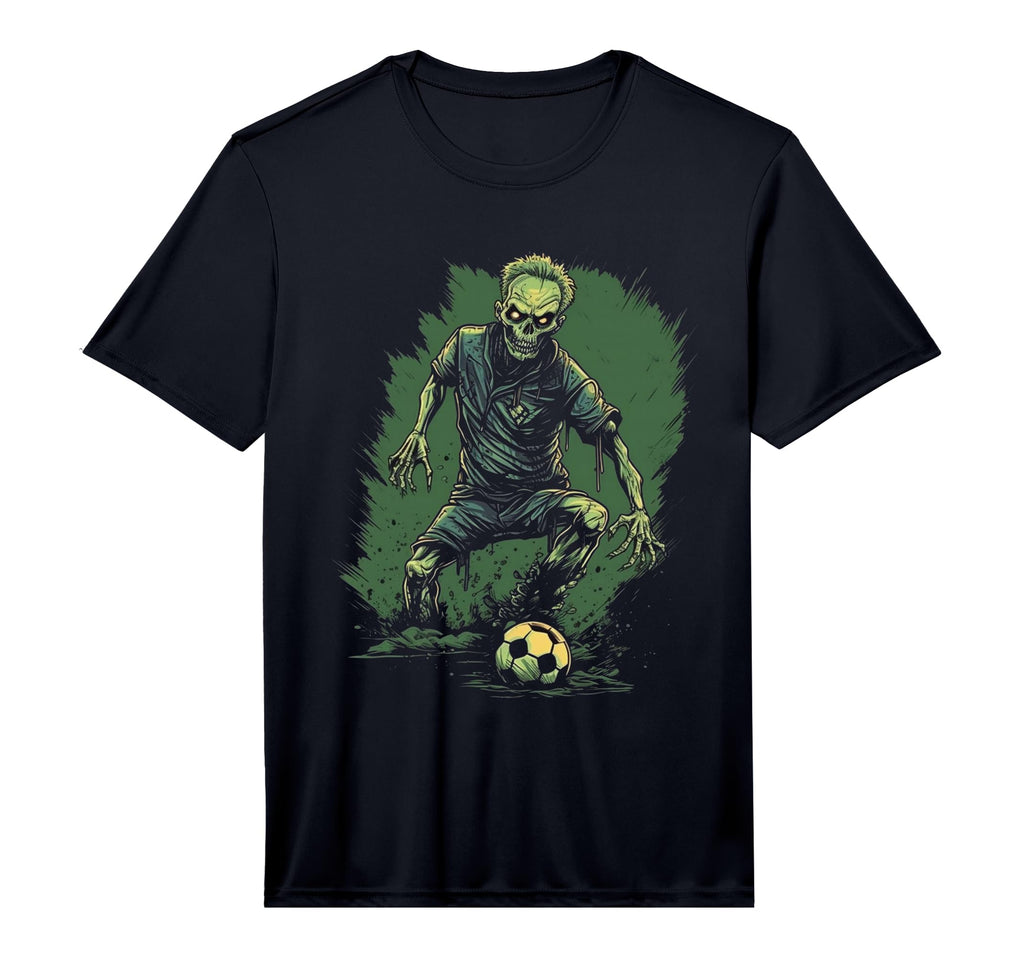Zombie Soccer Player Halloween Costume T-Shirt - Graphic Print Men Women