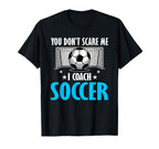 Coaching Soccer Dad Coach Soccer Coach T-Shirt - Custom Art Print Unisex