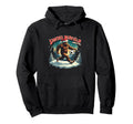 Soccer Midfielder Bigfoot Santas Hoodie - Minimalist Print for Adults