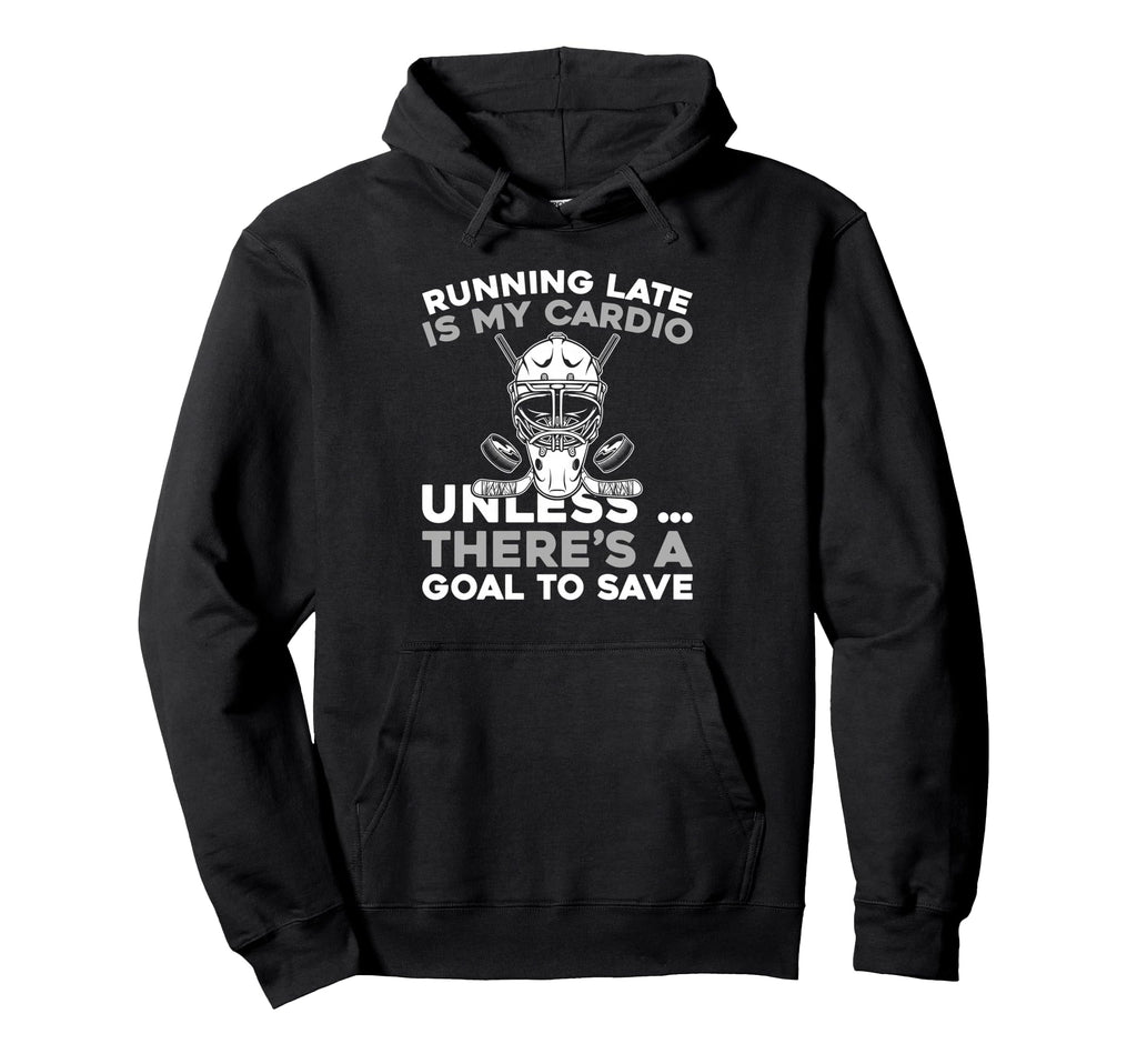 Hockey Goalkeeper Ice Hockey Goalie Hoodie - Fun Novelty Design for Adults