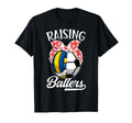 Raising Ballers Volleyball Soccer T-Shirt - Streetwear Style for Adults