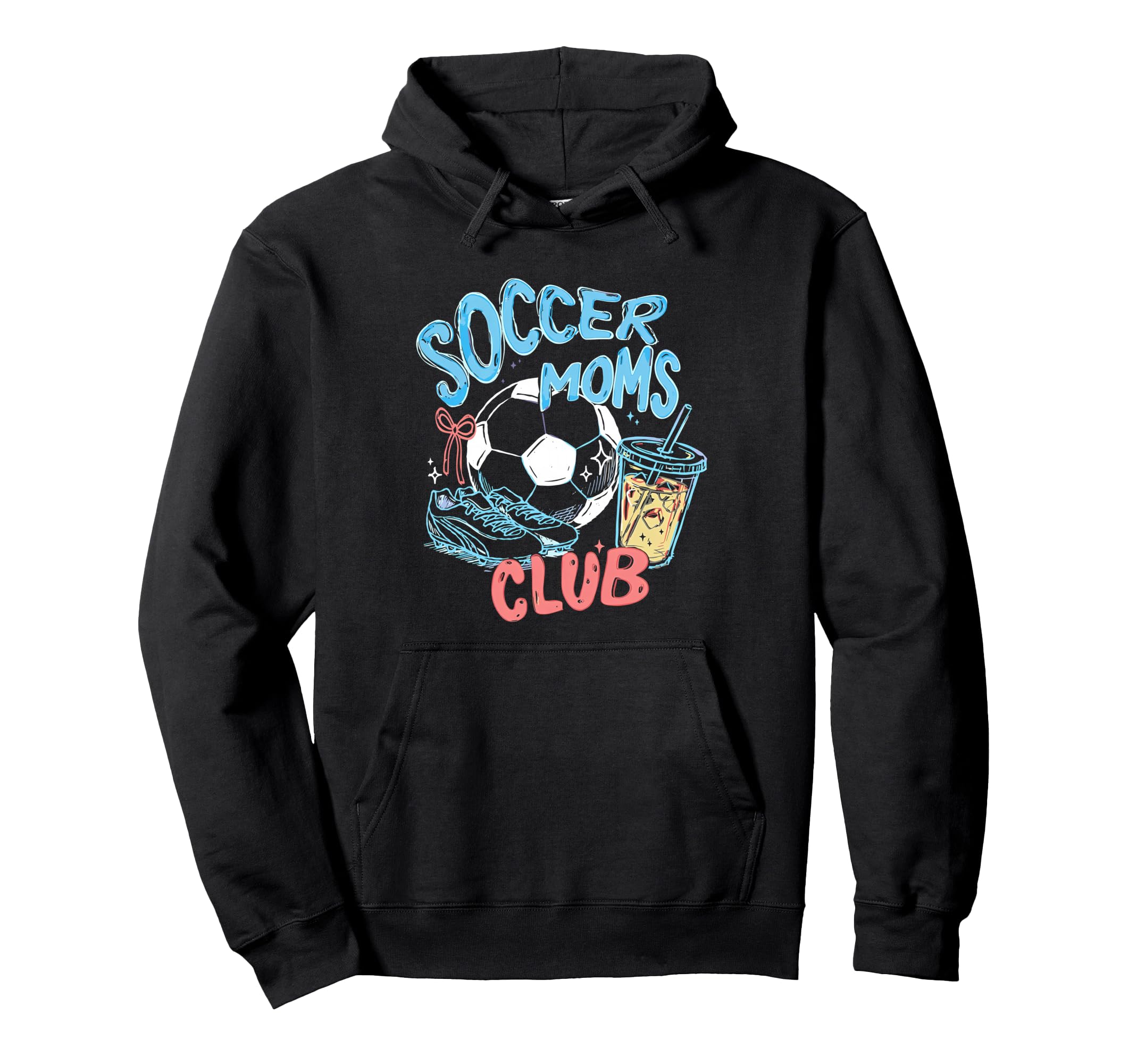 Soccer Moms Club Hoodie - Streetwear Style Unisex