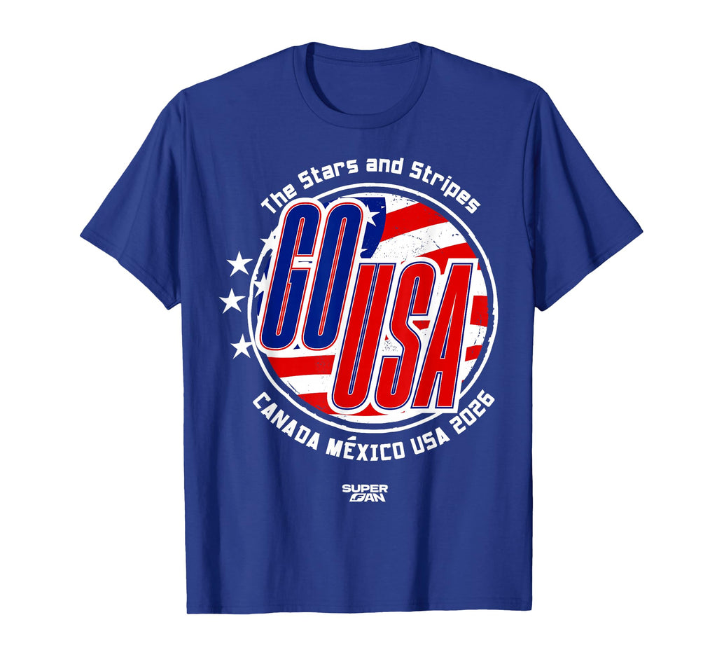 2026 Usa Soccer Fan World Cup T-Shirt - Novelty Apparel for Adults