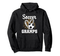 Soccer Gramps Leopard Heart Matching Hoodie - Minimalist Print Men Women