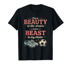 Soccer Beast My Cleats Soccer Player T-Shirt - Trendy Graphic Men Women