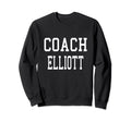 Coach Elliott Custom Football Sweatshirt - Casual Everyday Wear Unisex