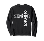 Senior 2023 Soccer Funny Class Sweatshirt - Fun Novelty Design Men Women