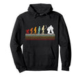 Ice Hockey Goalie Goalkeeper Evolution Hoodie - Custom Art Print for Adults