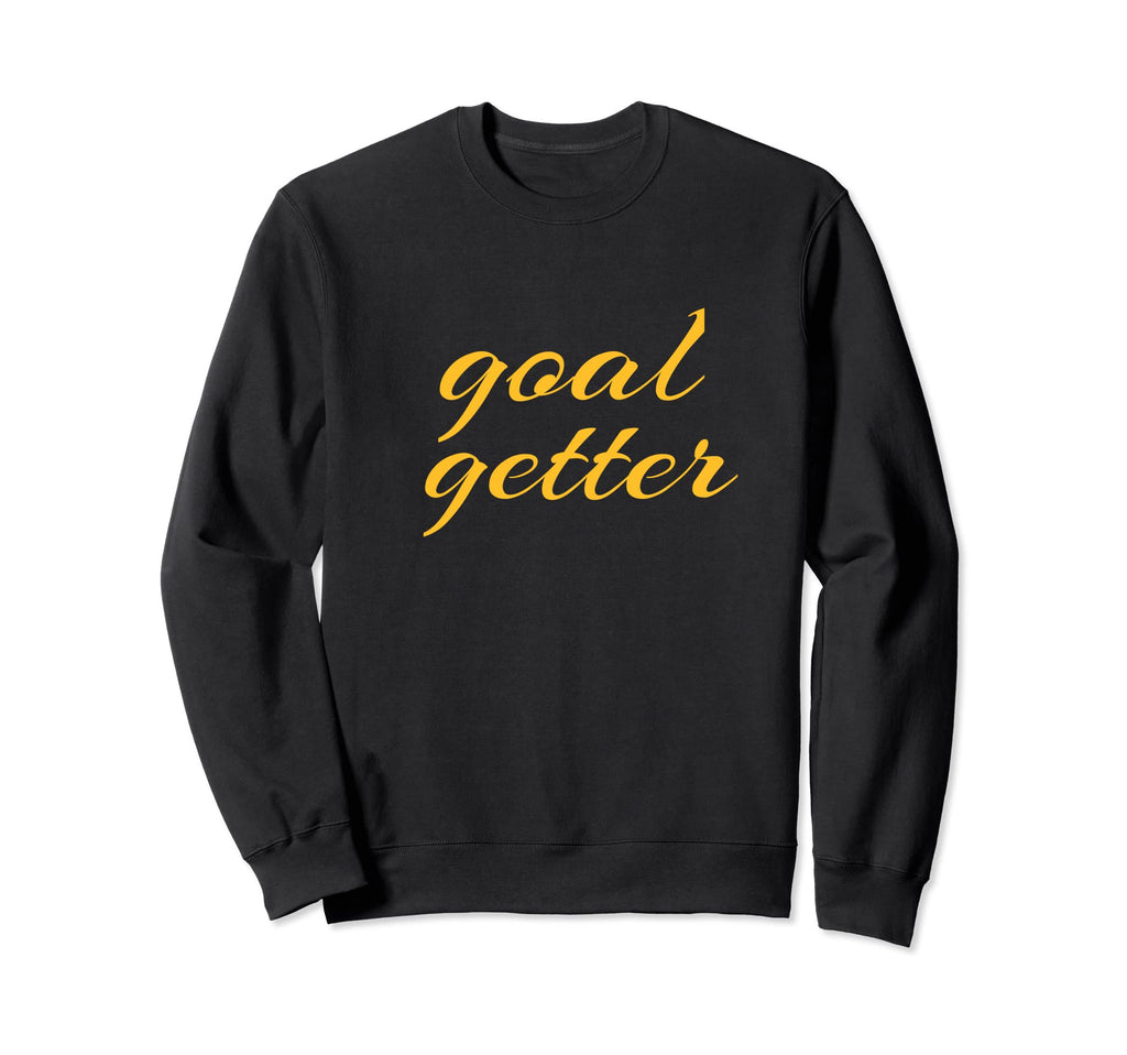 Goal Getter Soccer Motivation Coach Sweatshirt - Minimalist Print Men Women