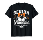 Senior Grandma 2026 Soccer Mama T-Shirt - Trendy Graphic for Adults