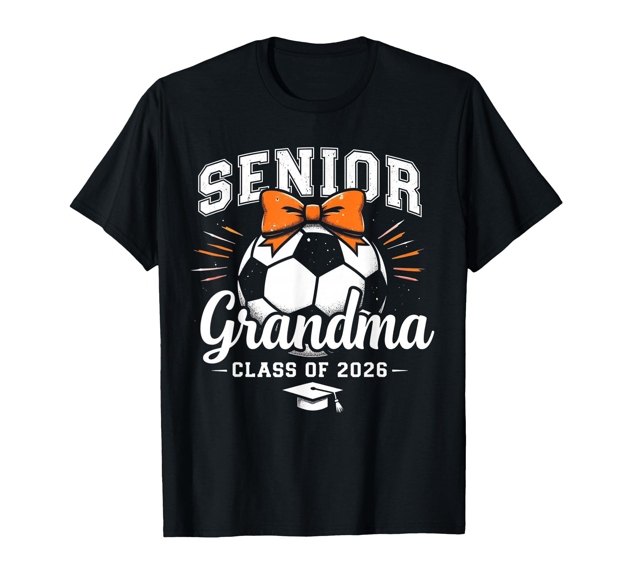 Senior Grandma 2026 Soccer Mama T-Shirt - Trendy Graphic for Adults