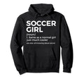Funny Soccer Definition Womens Soccer Hoodie - Aesthetic Graphic Men Women