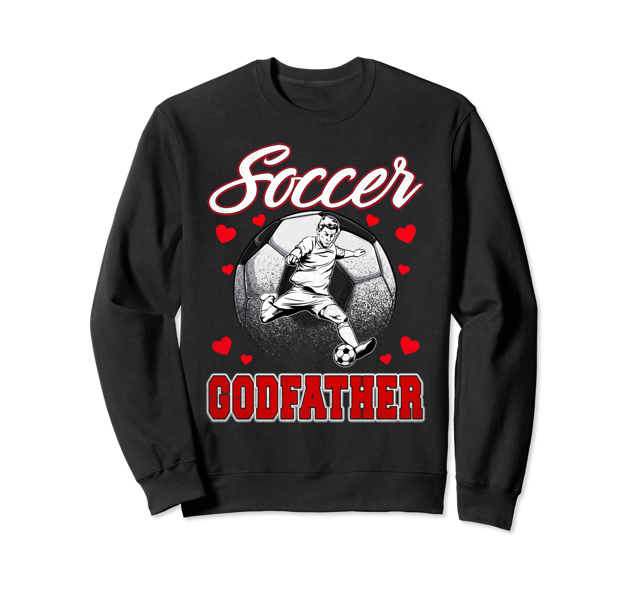 Soccer Godfather Family Matching Sweatshirt - Custom Art Print for Adults