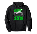Goaltender Soccer Goalie Gloves Hoodie - Fun Novelty Design Unisex